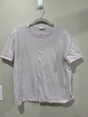 Zara Light Lavender Short-Sleeve Crew Neck Tee